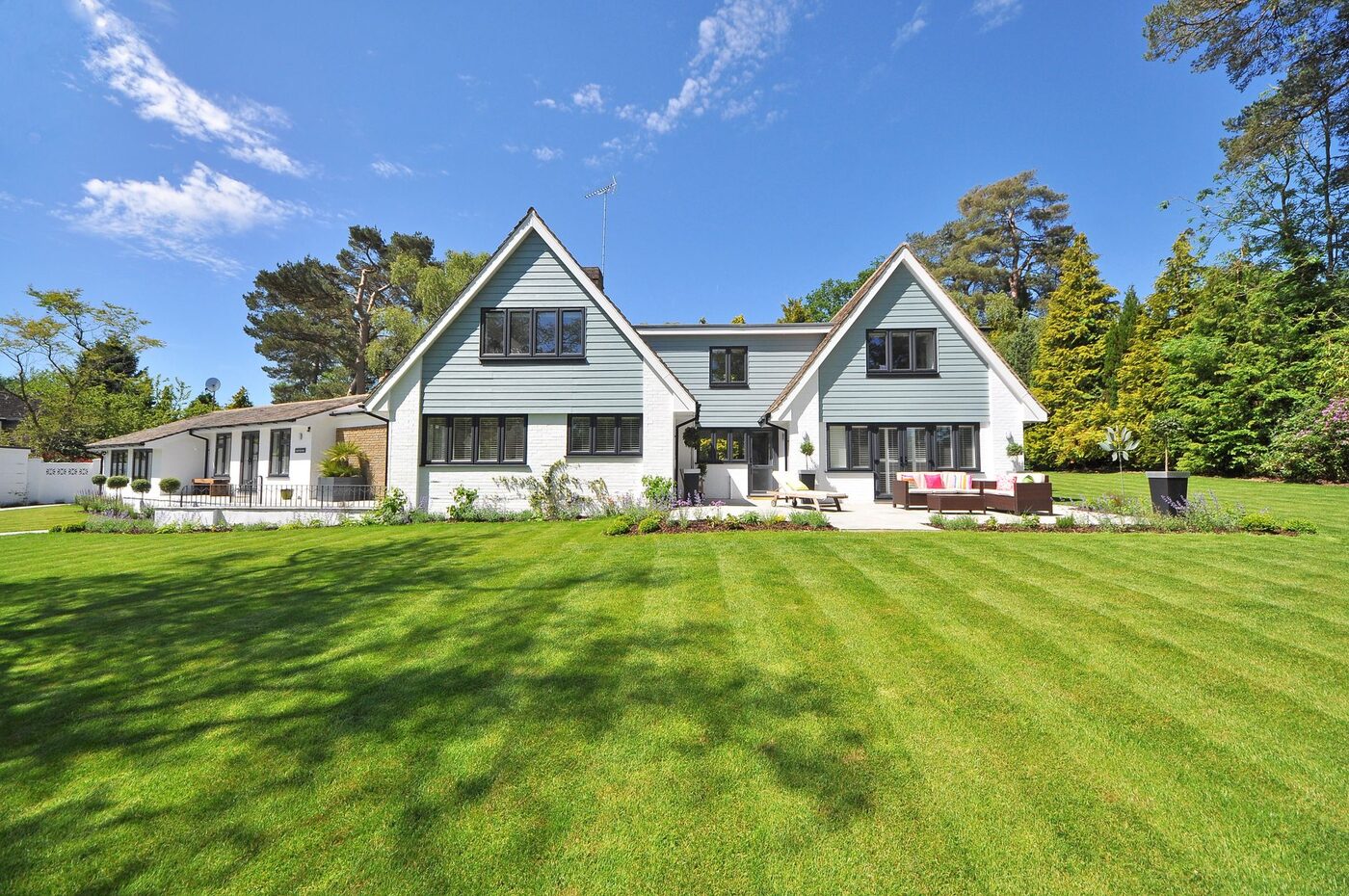 Manicured property